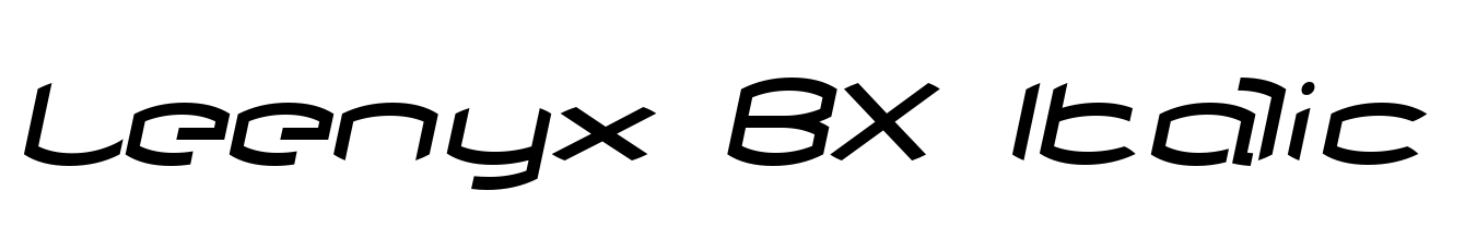 Leenyx BX Italic
